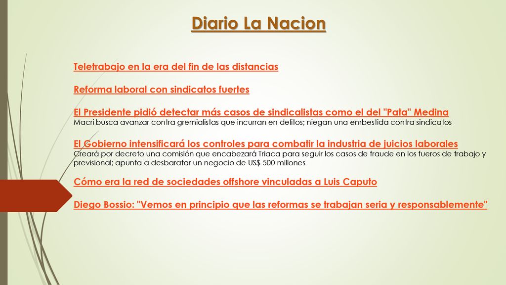 Diario La Nacion Teletrabajo en la era del fin de las distancias