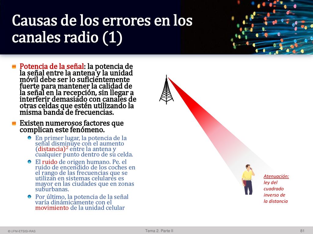 Causas de los errores en los canales radio (1)