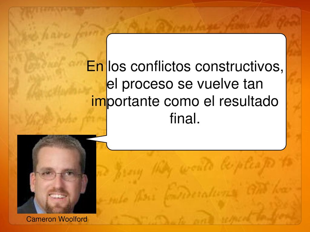 En los conflictos constructivos, el proceso se vuelve tan importante como el resultado final.