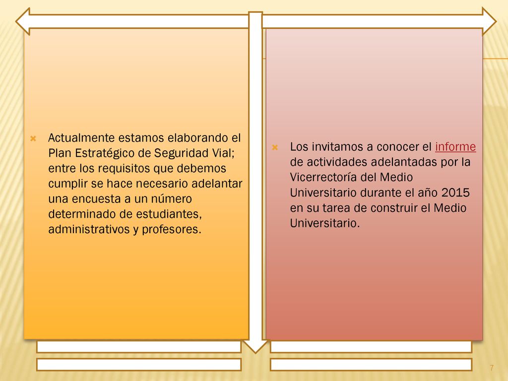 Actualmente estamos elaborando el Plan Estratégico de Seguridad Vial; entre los requisitos que debemos cumplir se hace necesario adelantar una encuesta a un número determinado de estudiantes, administrativos y profesores.