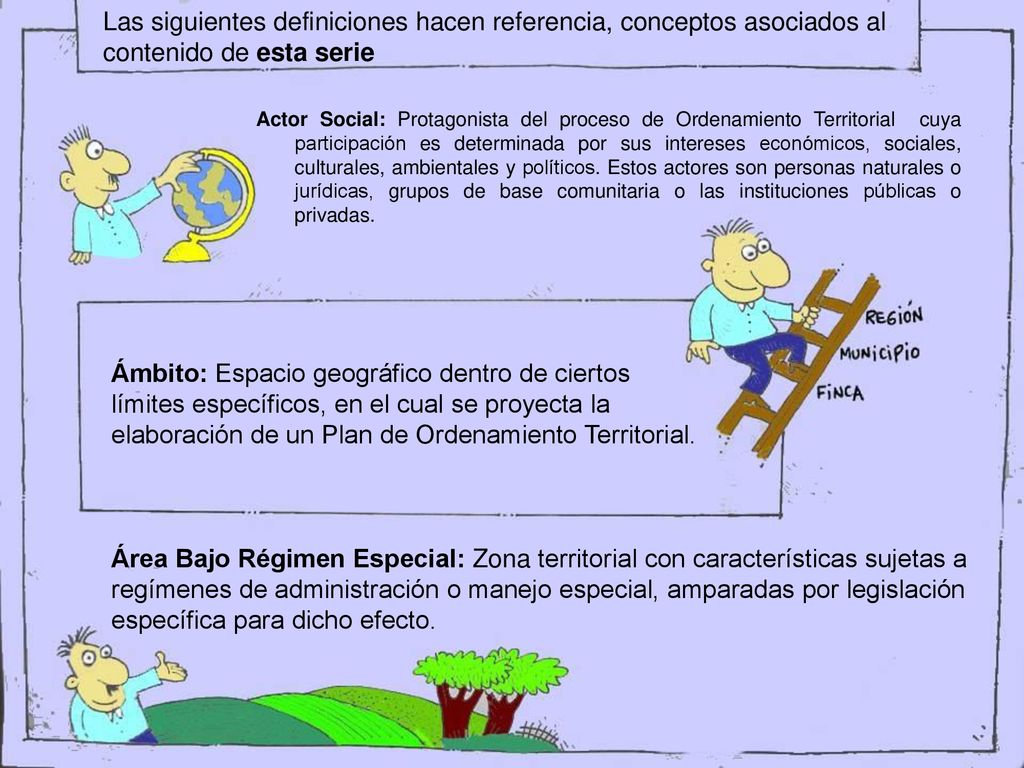 Las siguientes definiciones hacen referencia, conceptos asociados al contenido de esta serie