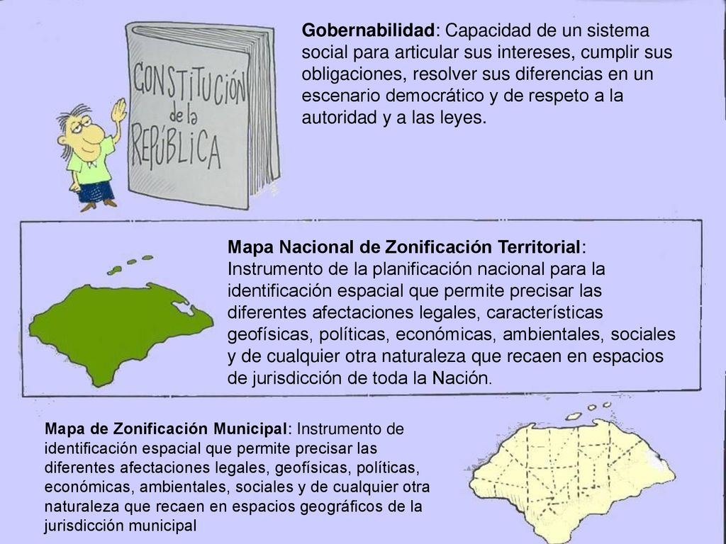 Gobernabilidad: Capacidad de un sistema social para articular sus intereses, cumplir sus obligaciones, resolver sus diferencias en un escenario democrático y de respeto a la autoridad y a las leyes.