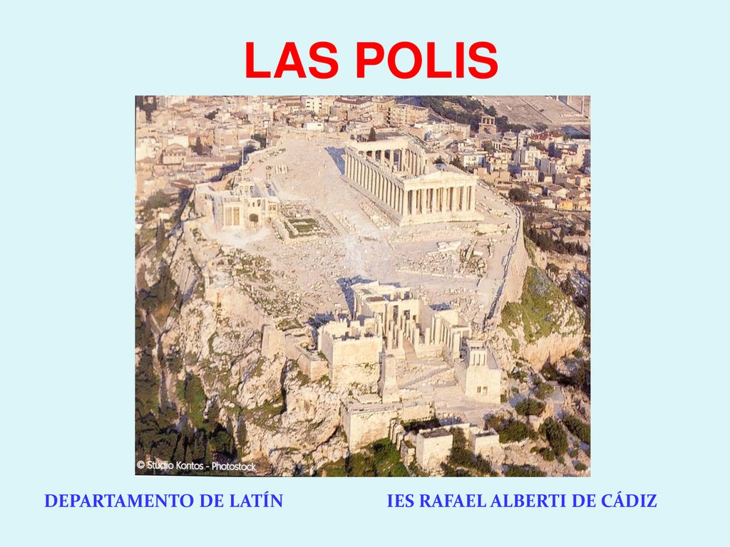 LAS POLIS DEPARTAMENTO DE LATÍN IES RAFAEL ALBERTI DE CÁDIZ