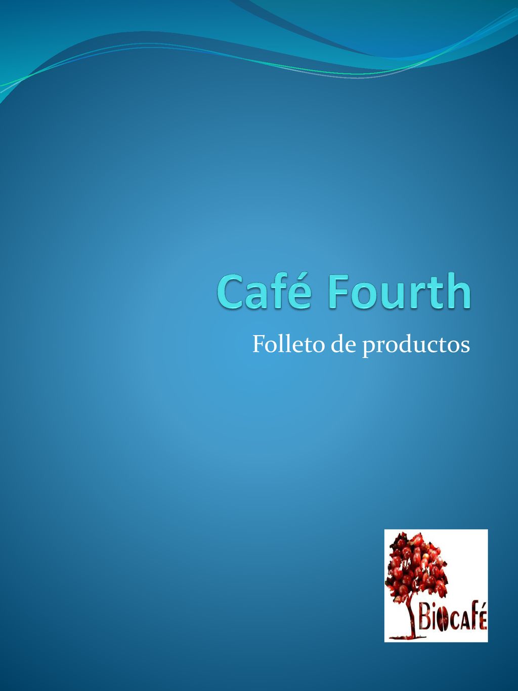 Café Fourth Folleto de productos