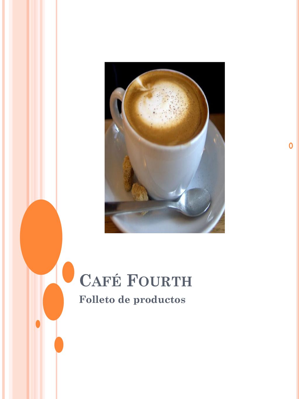 Café Fourth Folleto de productos