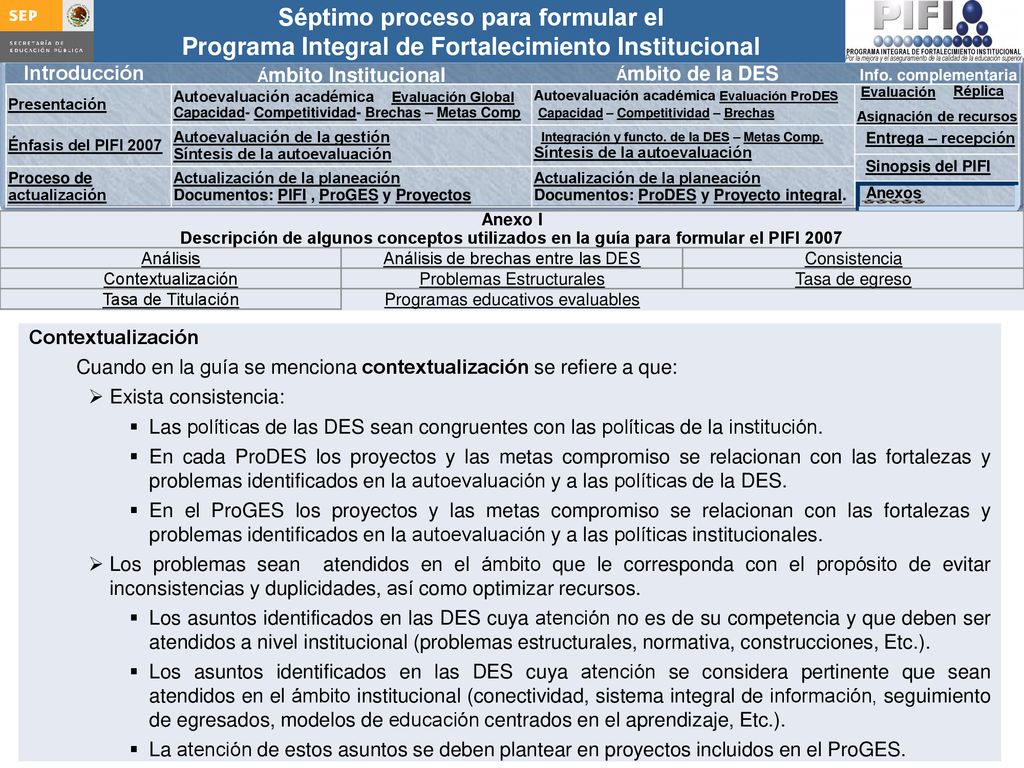 Cuando en la guía se menciona contextualización se refiere a que: