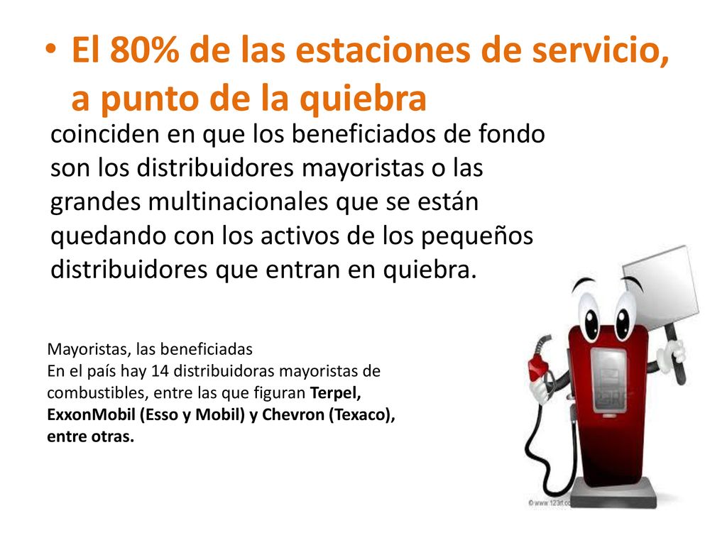 El 80% de las estaciones de servicio, a punto de la quiebra