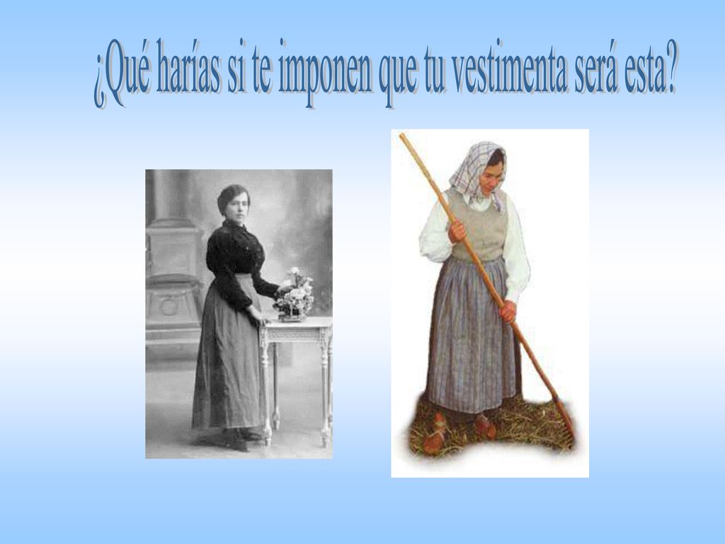 ¿Qué harías si te imponen que tu vestimenta será esta