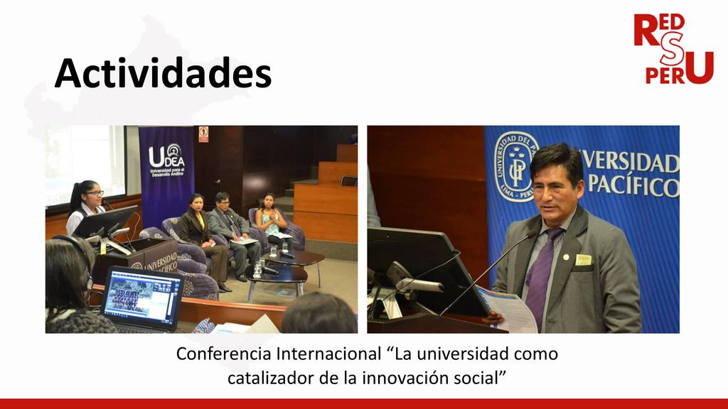 Actividades Conferencia Internacional La universidad como catalizador de la innovación social