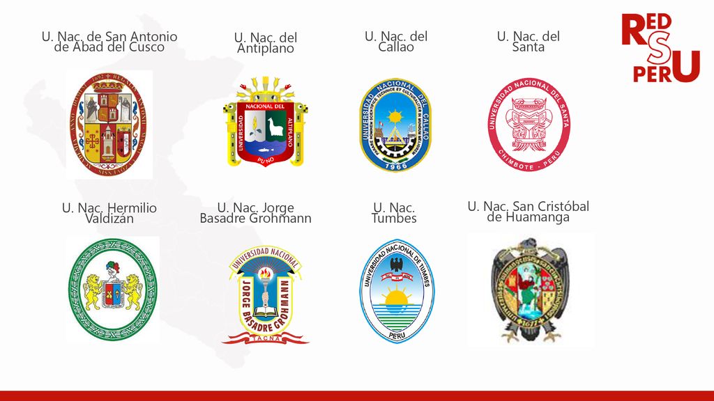 U. Nac. de San Antonio de Abad del Cusco U. Nac. del Antiplano