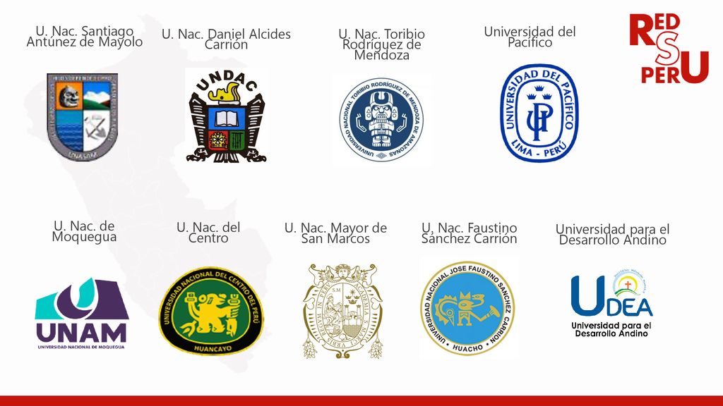 U. Nac. Santiago Antúnez de Mayolo U. Nac. Daniel Alcides Carrión