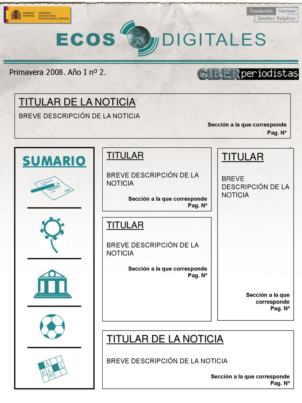 TITULAR DE LA NOTICIA TITULAR TITULAR DE LA NOTICIA TITULAR TITULAR