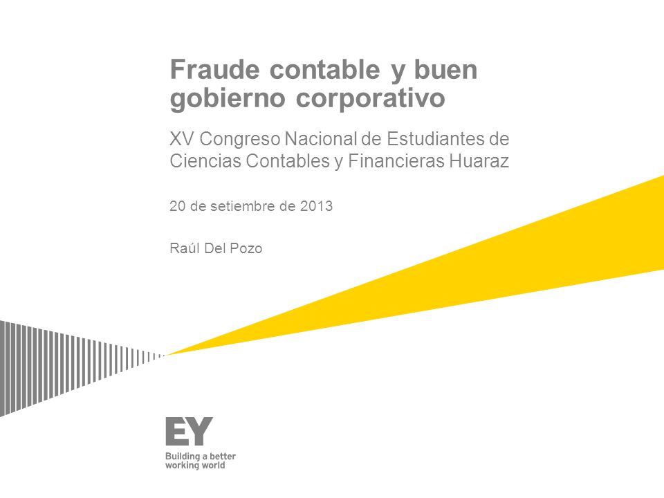 Fraude contable y buen gobierno corporativo