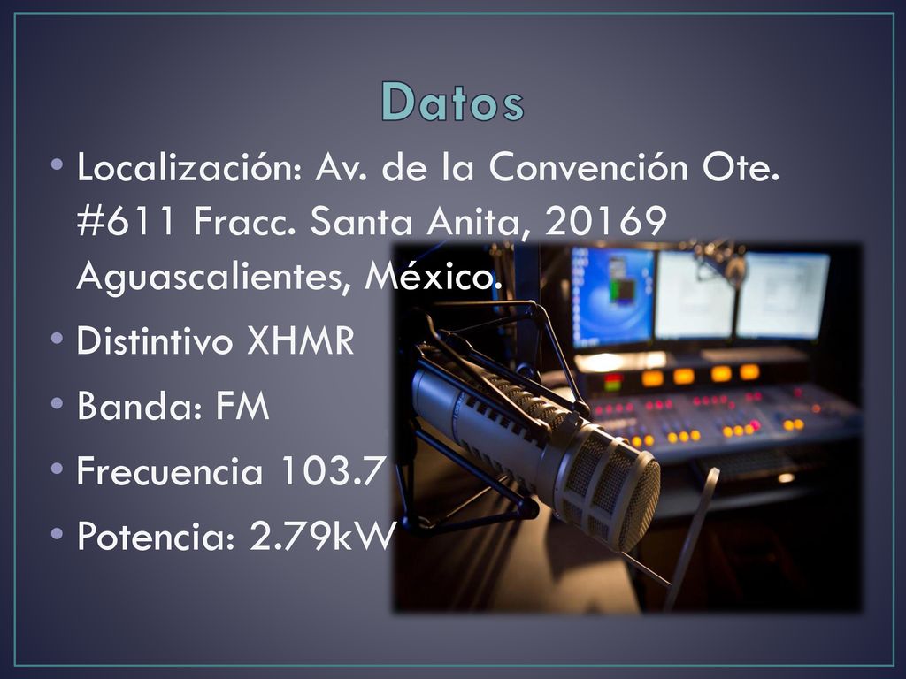 Datos Localización: Av. de la Convención Ote. #611 Fracc. Santa Anita, Aguascalientes, México.