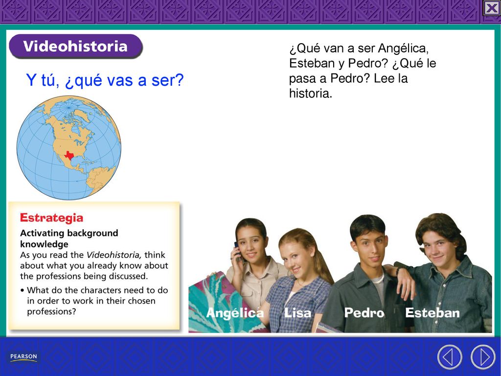 Y tú, ¿qué vas a ser ¿Qué van a ser Angélica,
