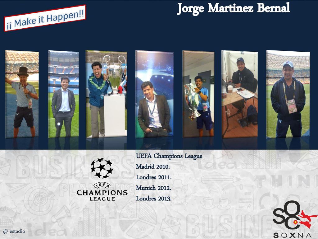 Jorge Martinez Bernal UEFA Champions League Madrid Londres 2011.