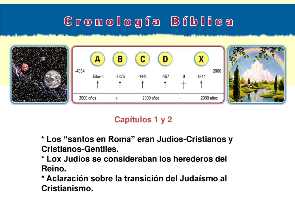 Capítulos 1 y 2 * Los santos en Roma eran Judíos-Cristianos y Cristianos-Gentiles. * Lox Judíos se consideraban los herederos del Reino.