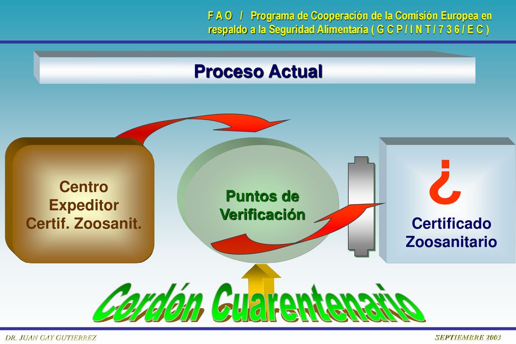 ¿ Proceso Actual Cordón Cuarentenario Centro Expeditor