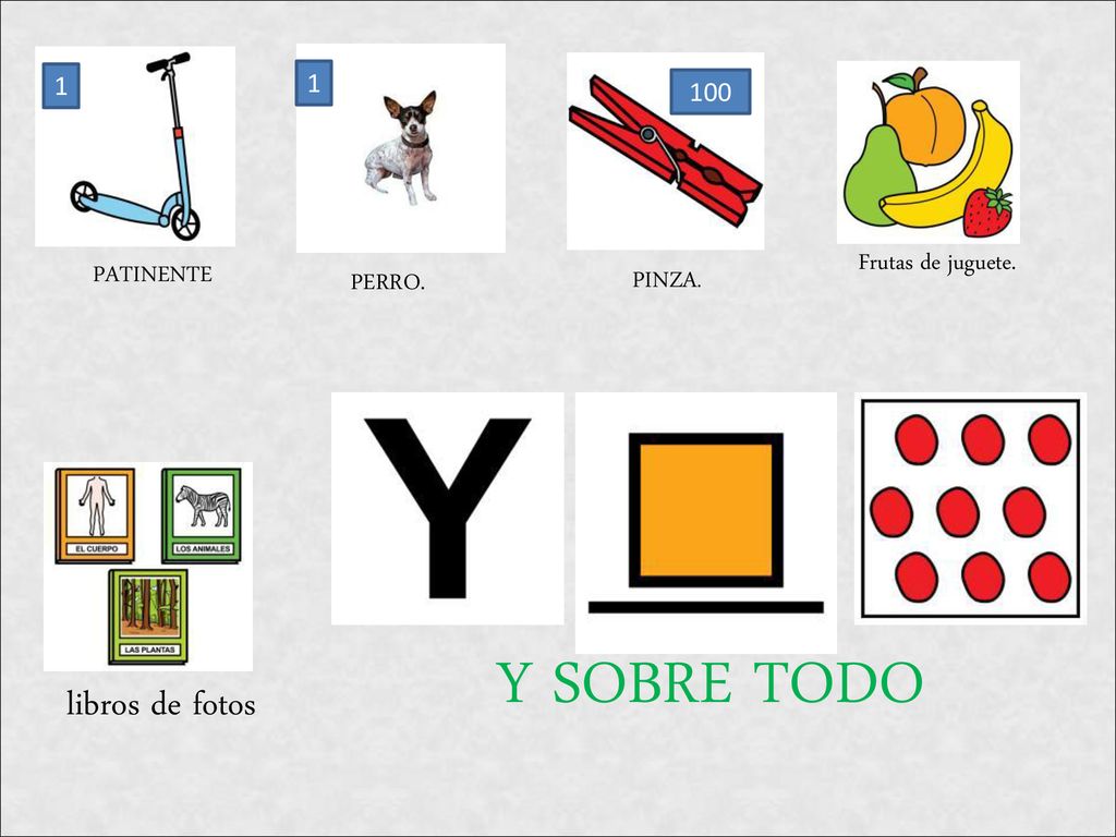 Y SOBRE TODO libros de fotos PATINENTE Frutas de juguete. PINZA.