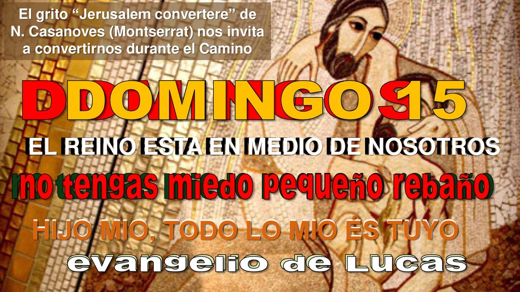 no tengas miedo pequeño rebaño no tengas miedo pequeño rebaño
