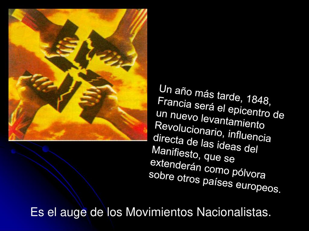 Es el auge de los Movimientos Nacionalistas.