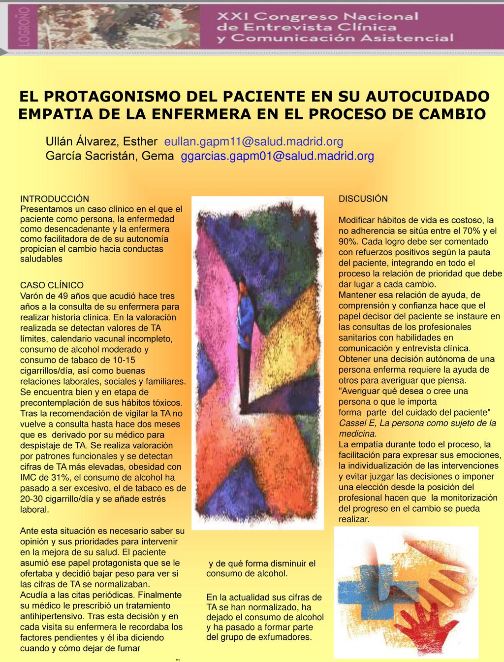 EL PROTAGONISMO DEL PACIENTE EN SU AUTOCUIDADO