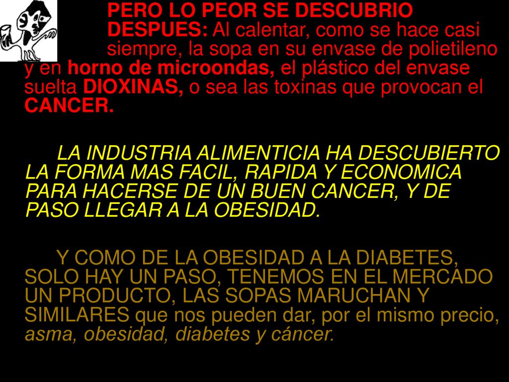 PERO LO PEOR SE DESCUBRIO. DESPUES: Al calentar, como se hace casi