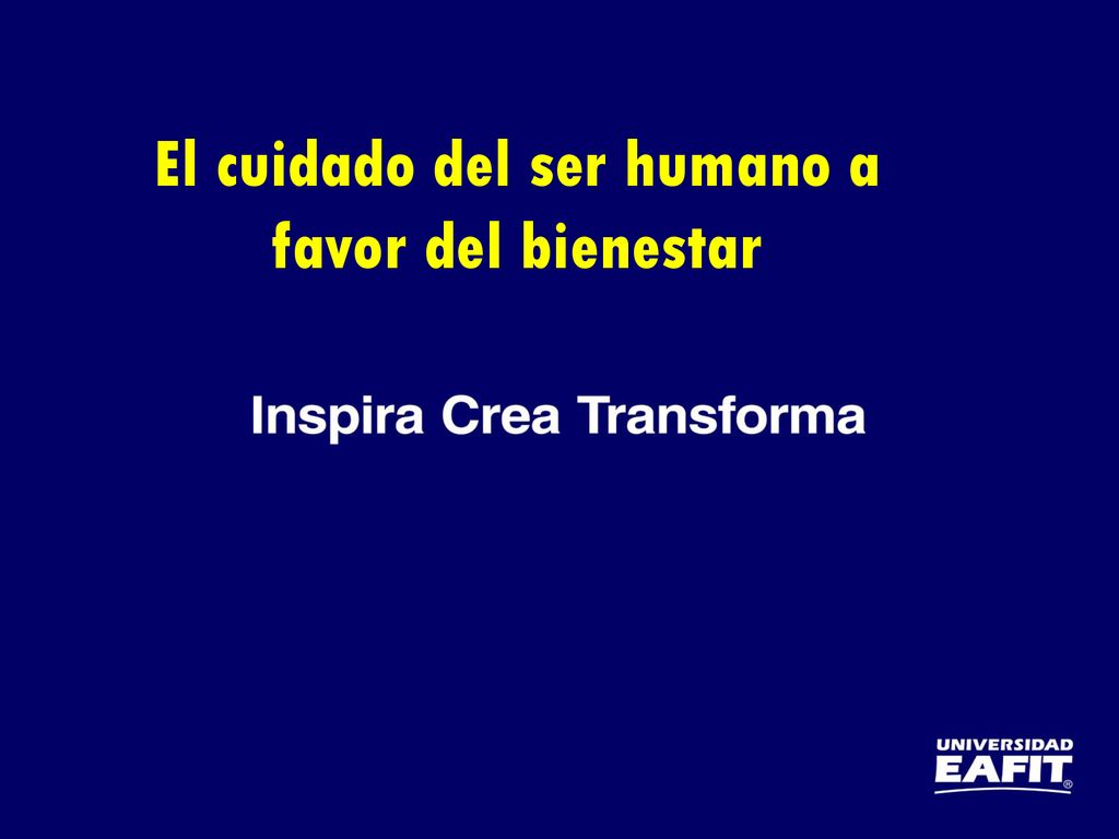 El cuidado del ser humano a favor del bienestar