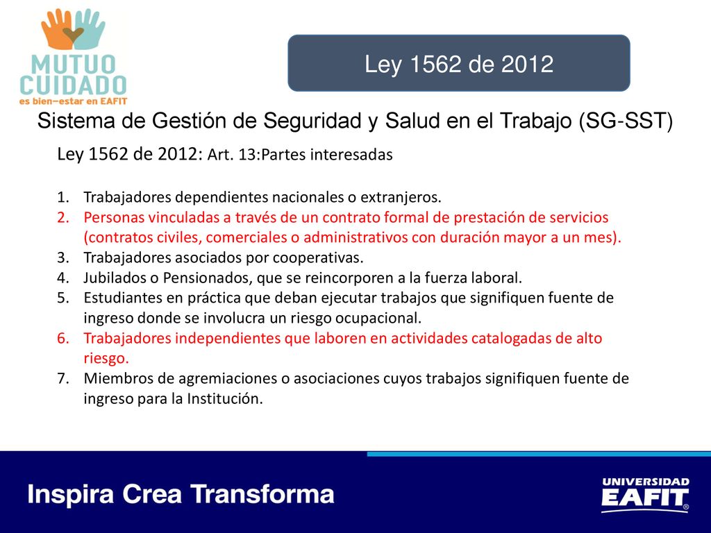 Sistema de Gestión de Seguridad y Salud en el Trabajo (SG-SST)