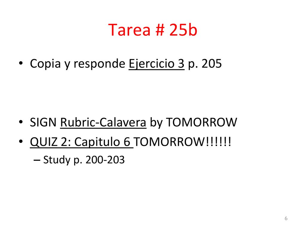 Tarea # 25b Copia y responde Ejercicio 3 p. 205