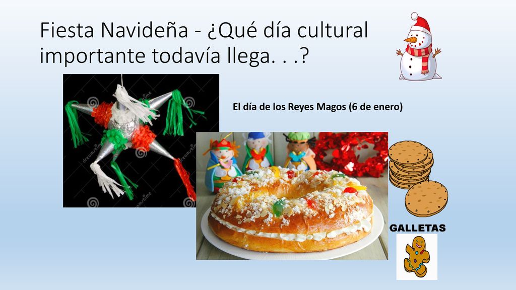 Fiesta Navideña - ¿Qué día cultural importante todavía llega. . .