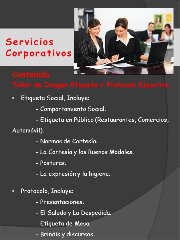 Servicios Corporativos