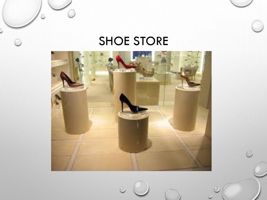 shoe store