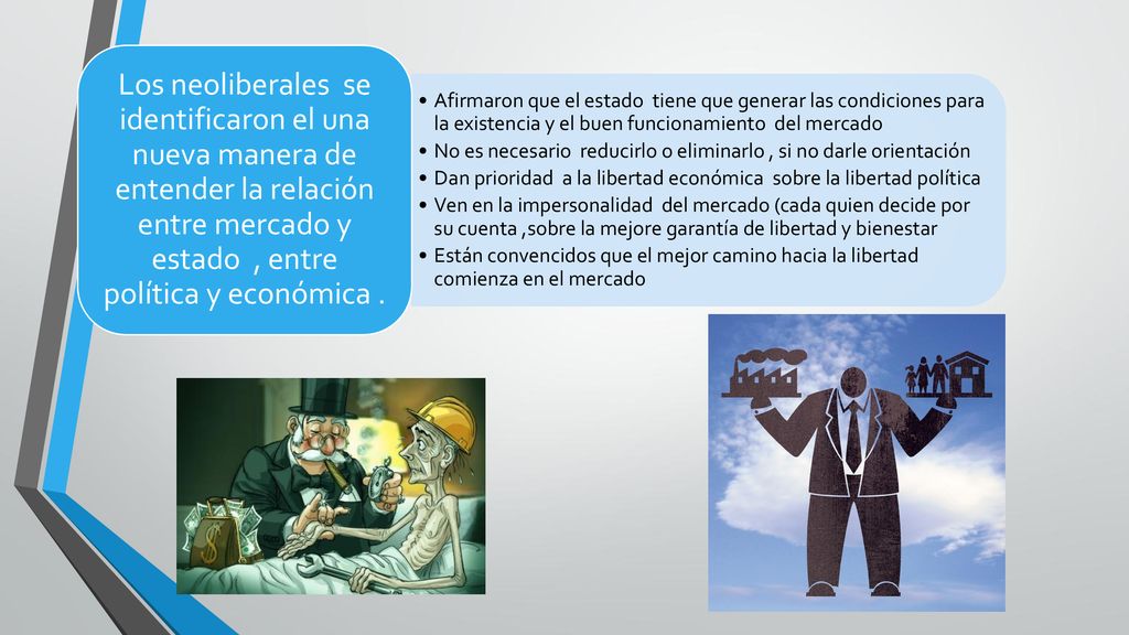Afirmaron que el estado tiene que generar las condiciones para la existencia y el buen funcionamiento del mercado