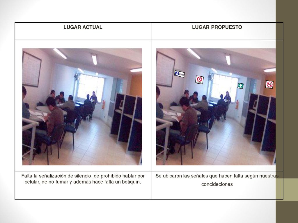Se ubicaron las señales que hacen falta según nuestras concideciones