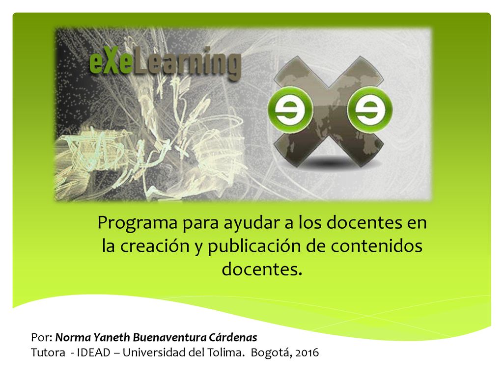 Programa para ayudar a los docentes en la creación y publicación de contenidos docentes.