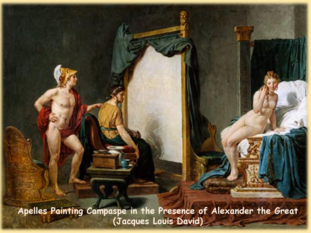 Apelles Painting Campaspe in the Presence of Alexander the Great
