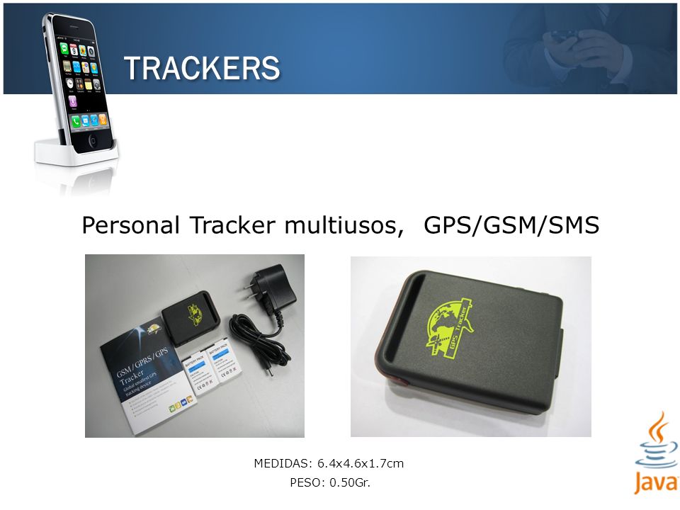 TRACKERS Personal Tracker multiusos, GPS/GSM/SMS PESO: 0.50Gr.