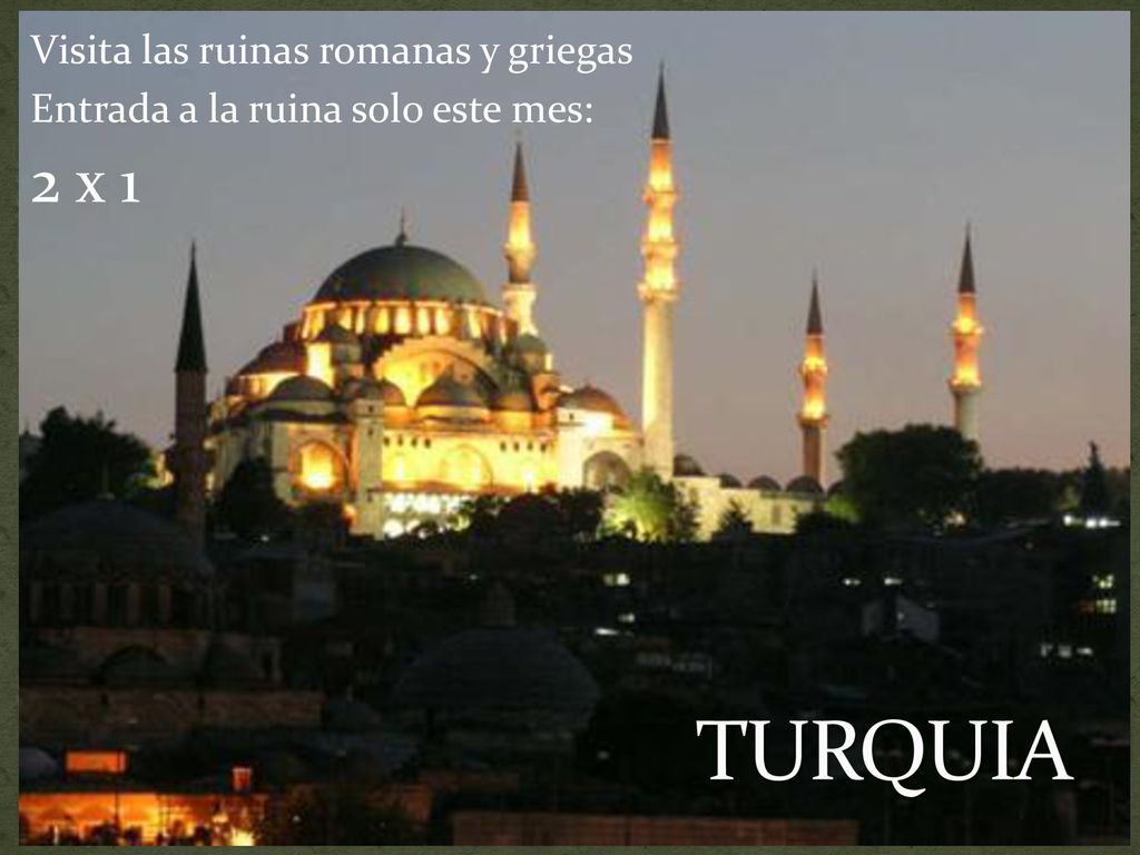 TURQUIA 2 x 1 Visita las ruinas romanas y griegas