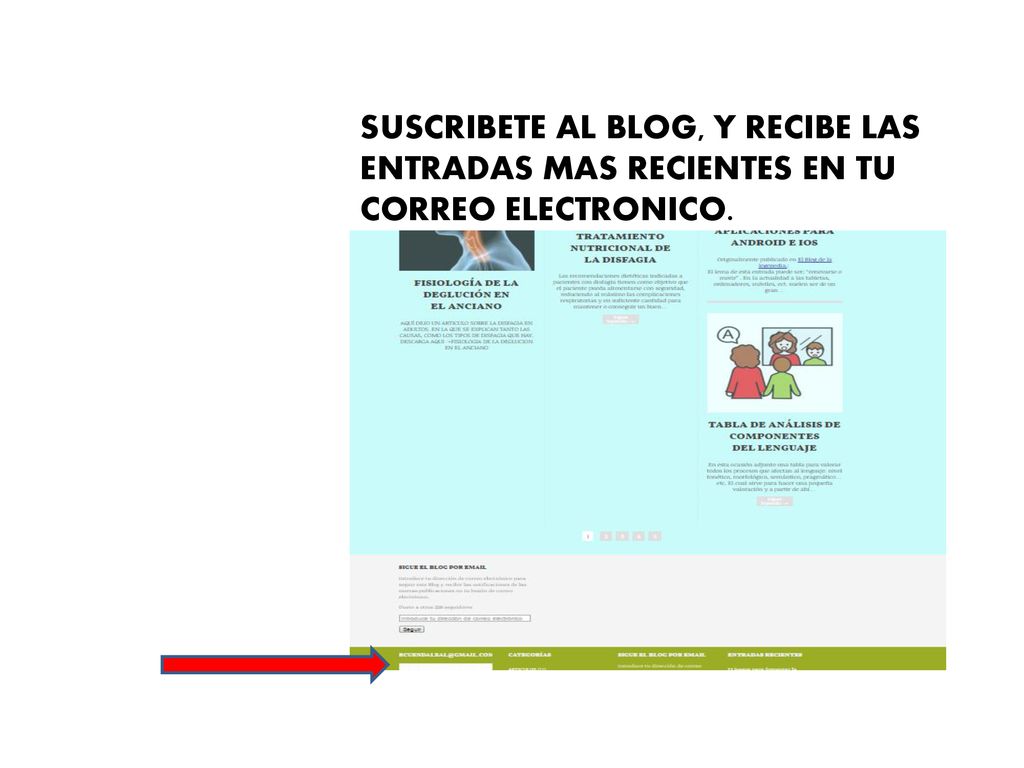 SUSCRIBETE AL BLOG, Y RECIBE LAS ENTRADAS MAS RECIENTES EN TU CORREO ELECTRONICO.
