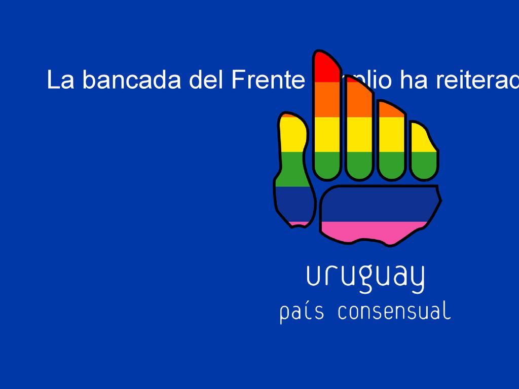 La bancada del Frente Amplio ha reiterado su posición flexible para encontrar acuerdos sobre el proyecto presentado.