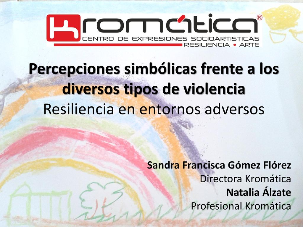 Percepciones simbólicas frente a los diversos tipos de violencia Resiliencia en entornos adversos