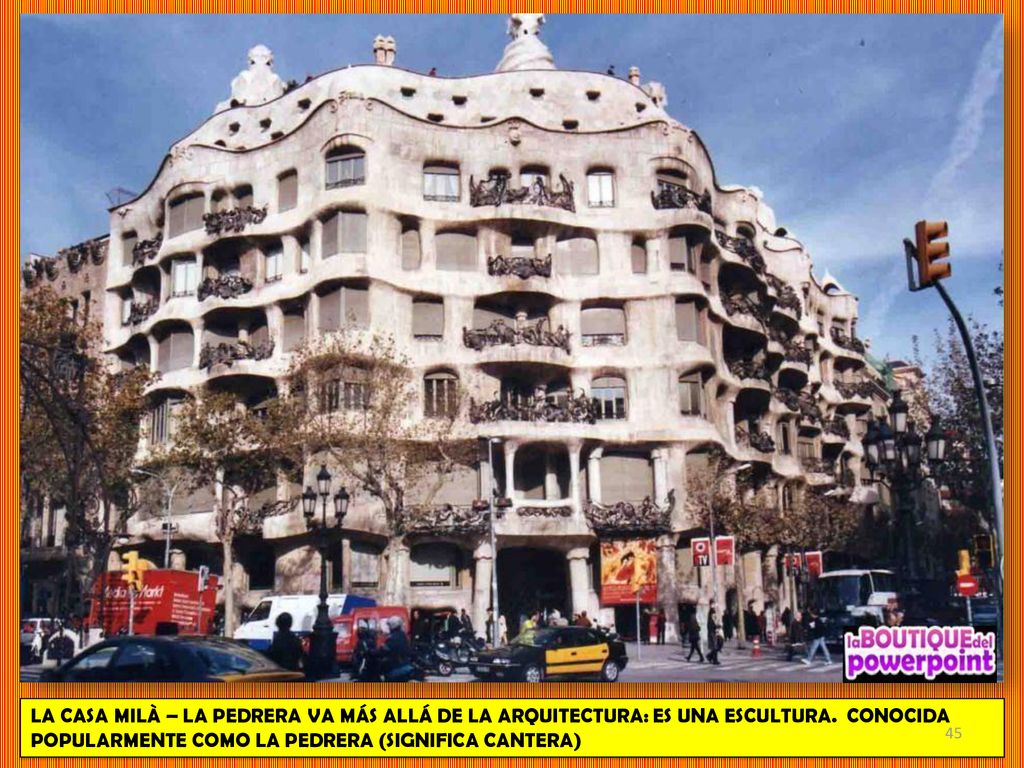 LA CASA MILÀ – LA PEDRERA VA MÁS ALLÁ DE LA ARQUITECTURA: ES UNA ESCULTURA.