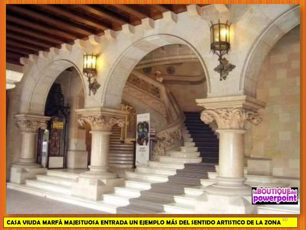 CASA VIUDA MARFÀ MAJESTUOSA ENTRADA UN EJEMPLO MÁS DEL SENTIDO ARTISTICO DE LA ZONA