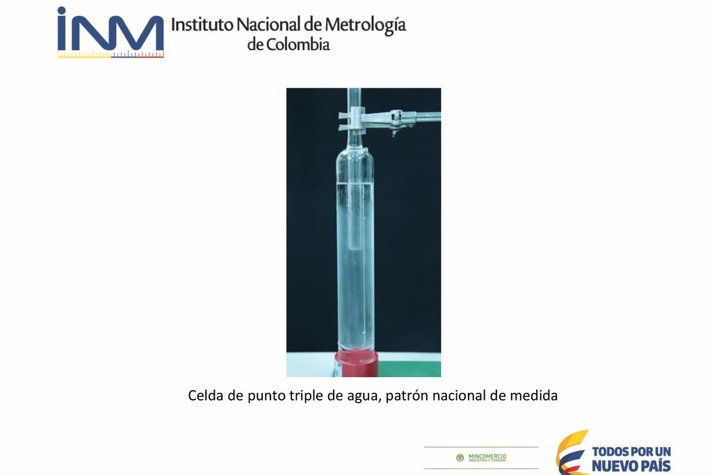 Celda de punto triple de agua, patrón nacional de medida