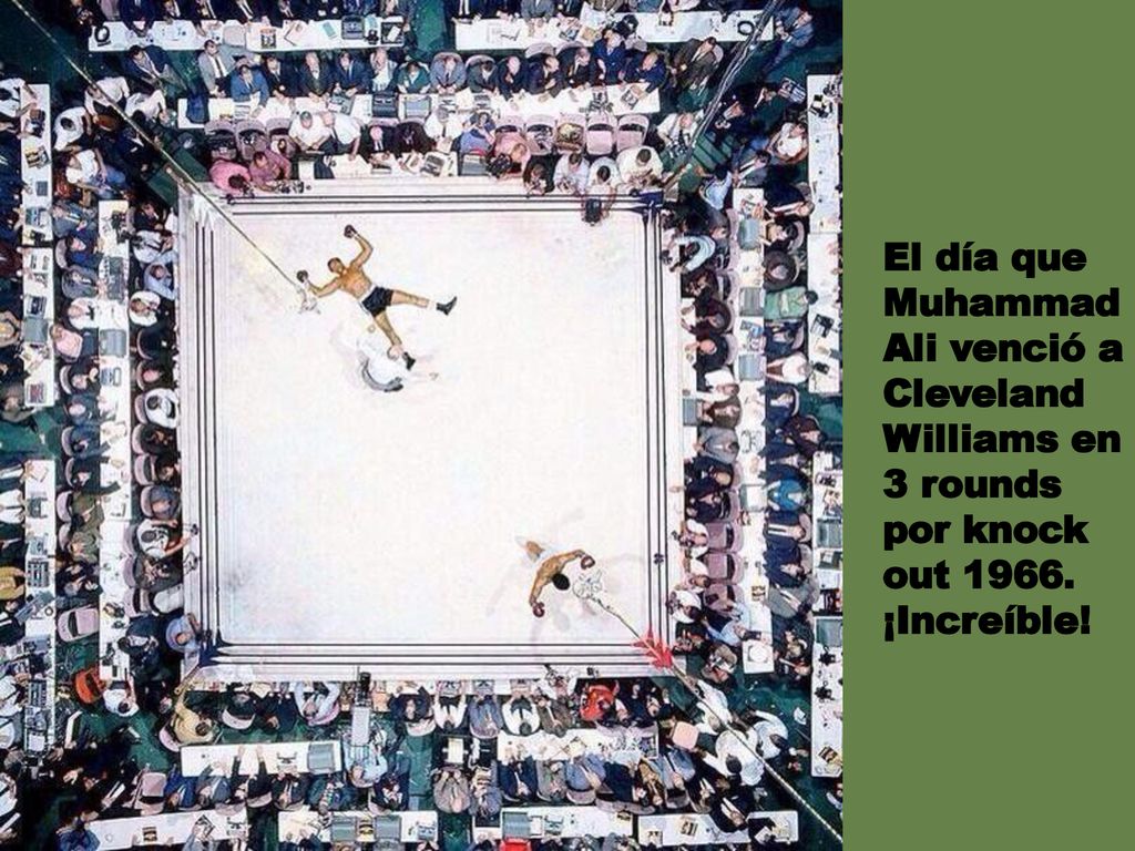 El día que Muhammad Ali venció a Cleveland Williams en 3 rounds por knock out ¡Increíble!