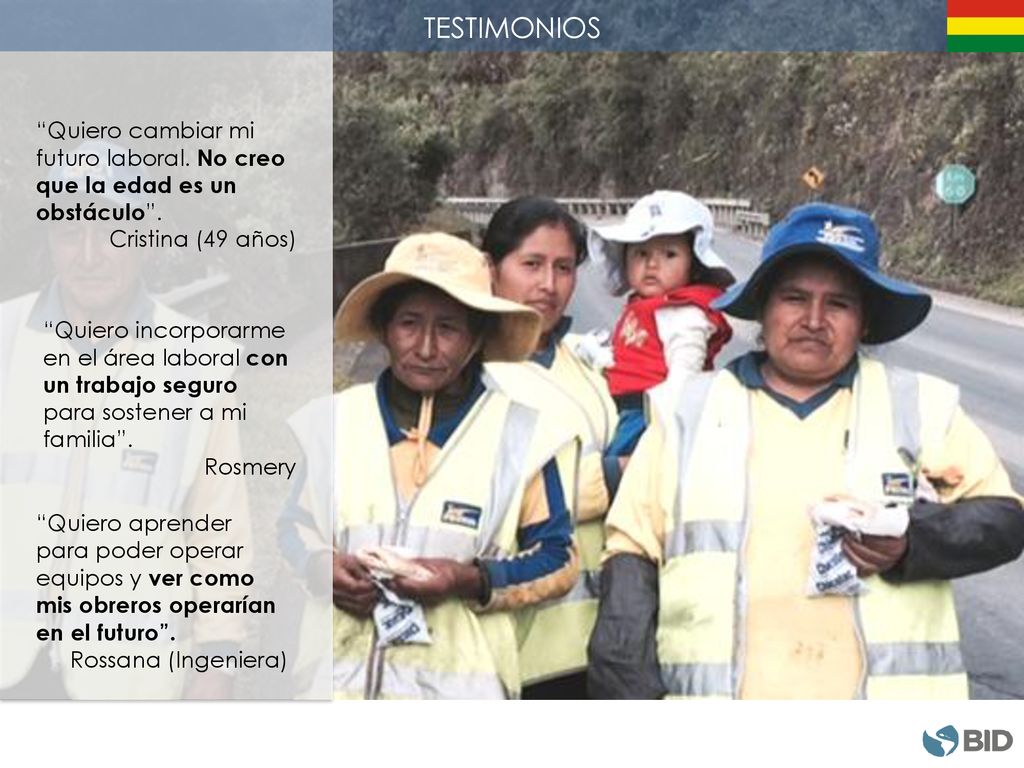 TESTIMONIOS Quiero cambiar mi futuro laboral. No creo que la edad es un obstáculo . Cristina (49 años)