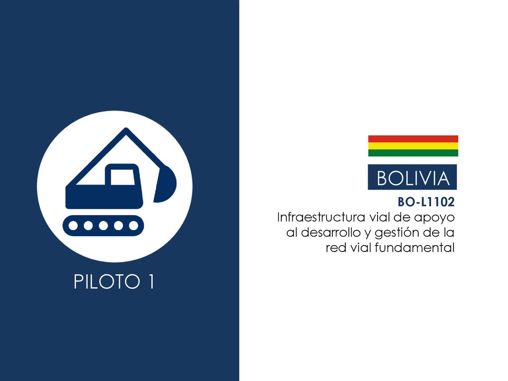 BOLIVIA BO-L1102. Infraestructura vial de apoyo al desarrollo y gestión de la red vial fundamental.