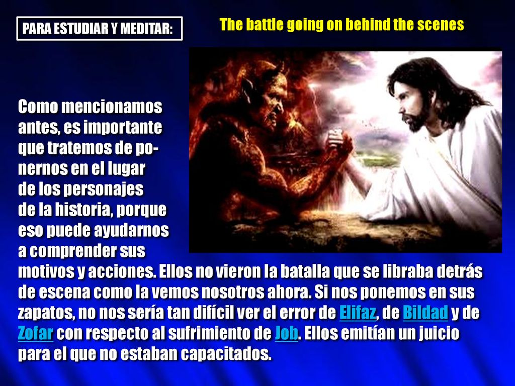 Como mencionamos antes, es importante que tratemos de po-