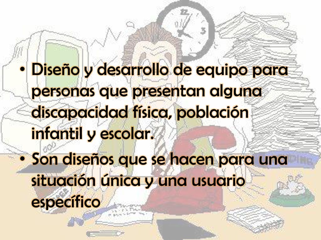 Diseño y desarrollo de equipo para personas que presentan alguna discapacidad física, población infantil y escolar.